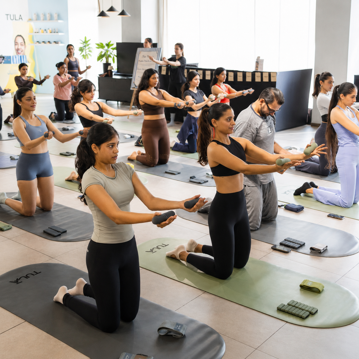 Pilates with BMW